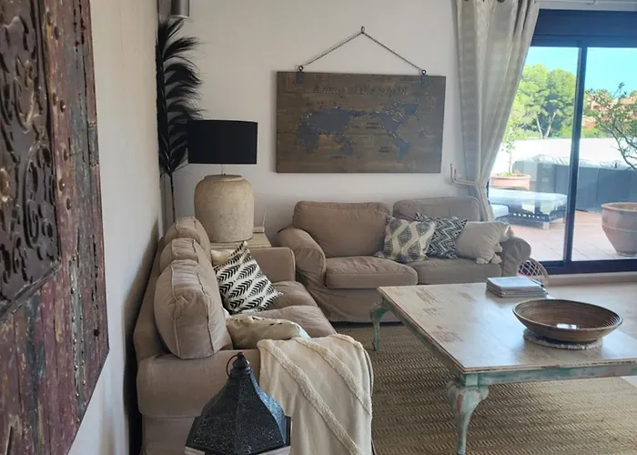 Duplex Penthouse Casa M3 Walking Distance Puerto Banus شقة *